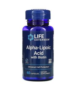 Alpha-Lipoic Acid with Biotin - 60 caps
