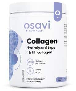 Collagen Hydrolyzed - Type 1 and 3 - 300g