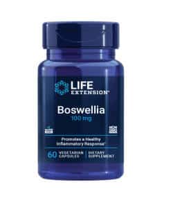 Life Extension, Boswellia, 100 mg, 60 rostlinných kapslí