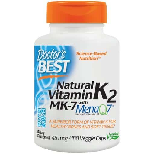 Natural Vitamin K2 MK7 with MenaQ7