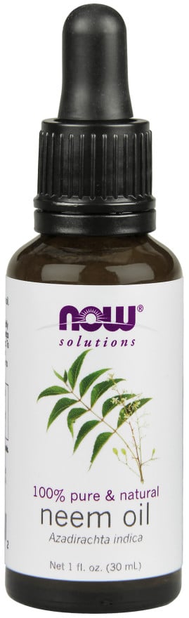 NOW Foods - neemový olej, 100% čistý - 30 ml.