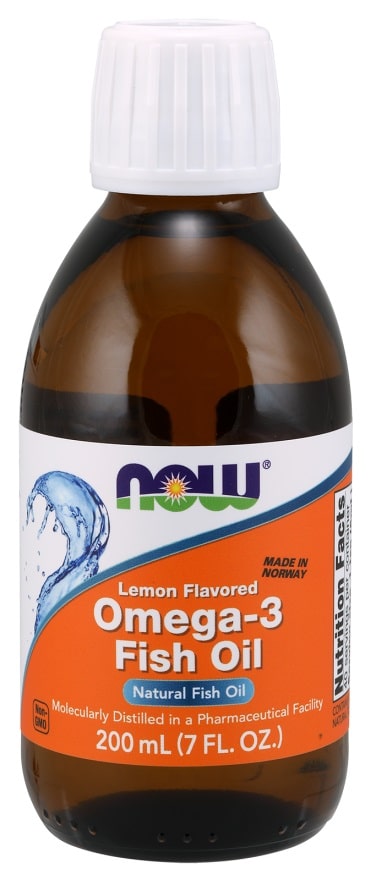 NOW Foods - Omega-3 rybí olej tekutý
