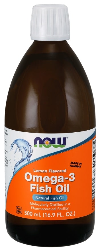 NOW Foods - Omega-3 rybí olej tekutý