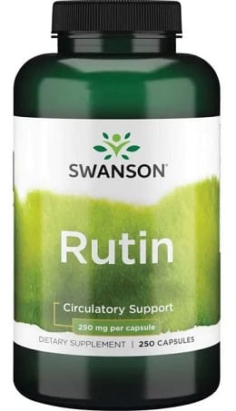 Swanson - rutin, 250 mg - 250 kapslí