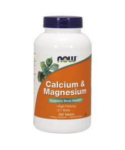 Calcium og magnesium - 250 tabletter