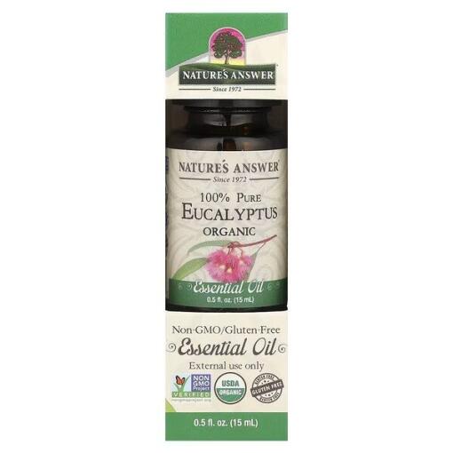 100% ren økologisk eukalyptus æterisk olie - 15 ml