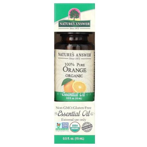 100% ren økologisk appelsin æterisk olie - 15 ml