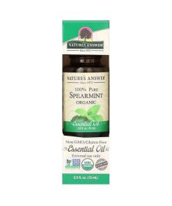 100% ren økologisk spearmint æterisk olie - 15 ml