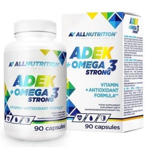 ADEK + Omega 3 Strong - 90 kapsler
