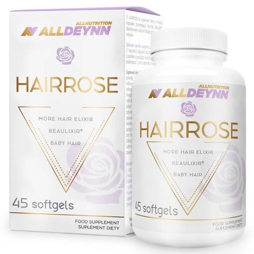 AllDeynn Hairrose - 45 bløde kapsler