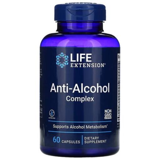 Anti-Alkohol Kompleks - 60 kapsler (EAN 737870224006)