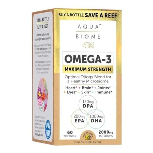 Aqua Biome Omega-3 Maksimal Styrke
