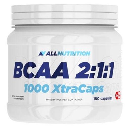 BCAA 2:1:1 1000 Xtra Kapsler - 180 kapsler