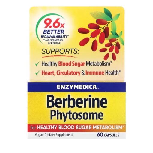 Berberine Phytosome - 60 kapsler