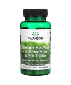 Berberine Plus med Bitter Melon & Mælkebøtte - 60 kapsler