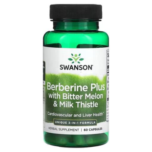 Berberine Plus med Bitter Melon & Mælkebøtte - 60 kapsler