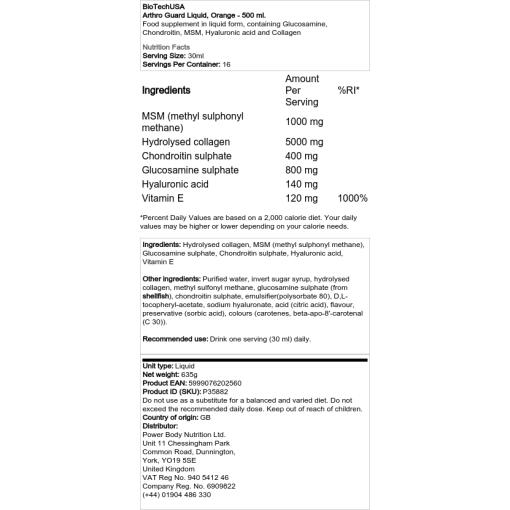 Orange - 500 ml.