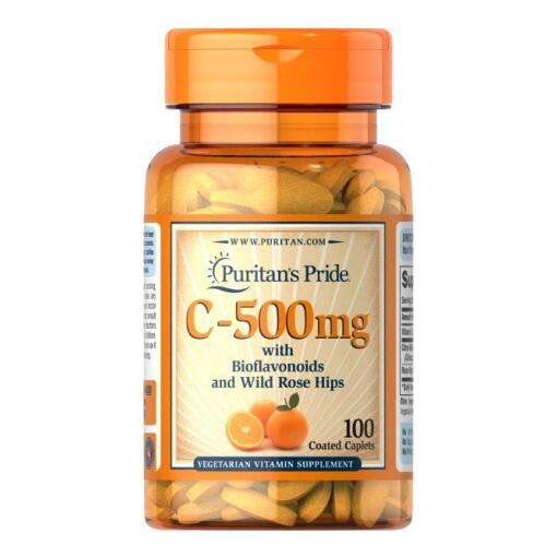 C-500 med bioflavonoider og vilde rosenhofter