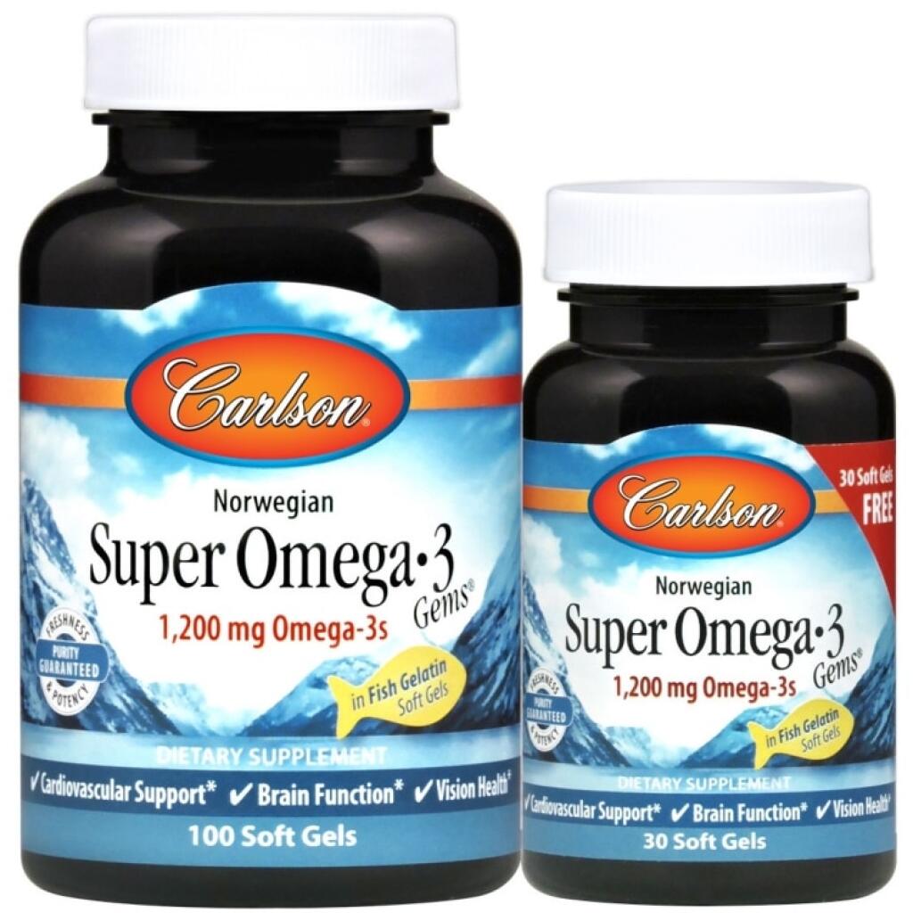 Carlson-Labs-Norwegian-Super-Omega-3-Gem