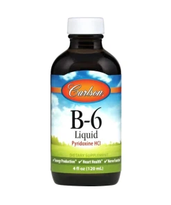 B-6-vitamin - Pyridoxin HCl - 120 ml.