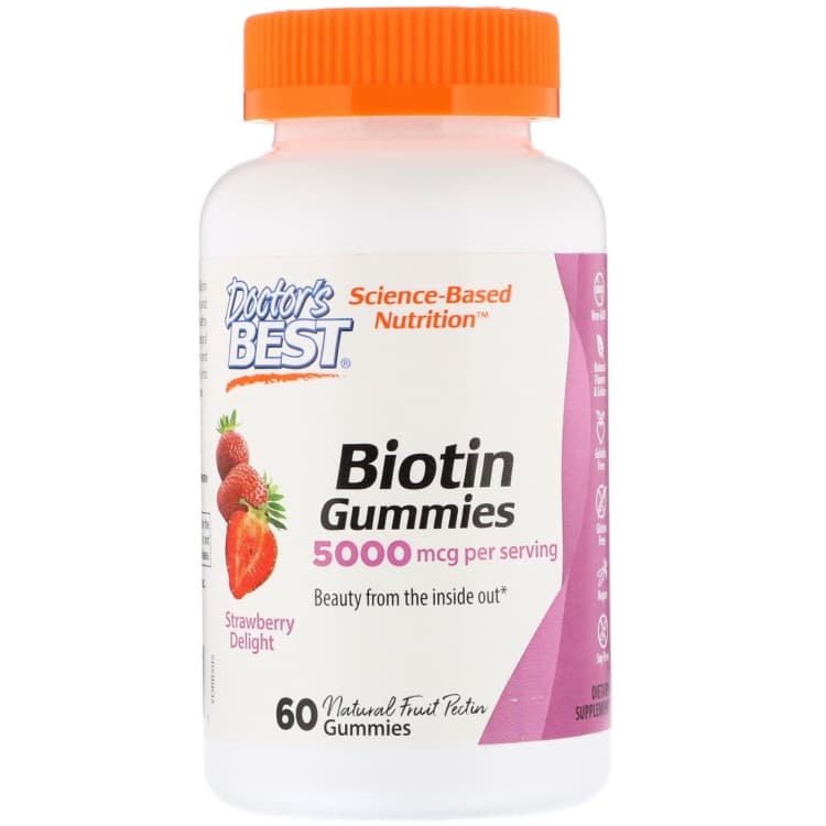 Biotin, 5000 Mcg, J… - image