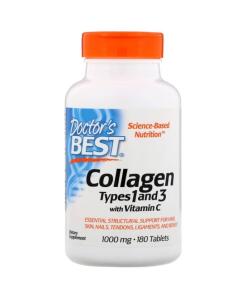 Kollagen type 1 og 3 med C-vitamin