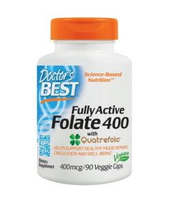 Fully Active Folate 400 med Quatrefolic