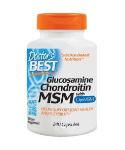 Glucosamin Chondroitin MSM med OptiMSM - 240 kapsler