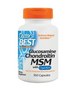 Glucosamin Chondroitin MSM med OptiMSM - 360 kapsler
