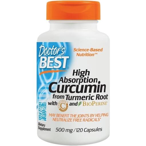 Høj absorption Curcumin fra gurkemeje rod med C3 Complex & BioPerine