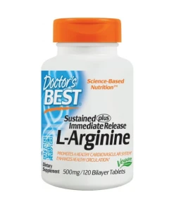 L-Arginin - vedvarende + øjeblikkelig frigivelse