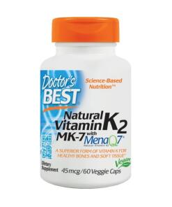 Naturligt K2 MK7-vitamin med MenaQ7