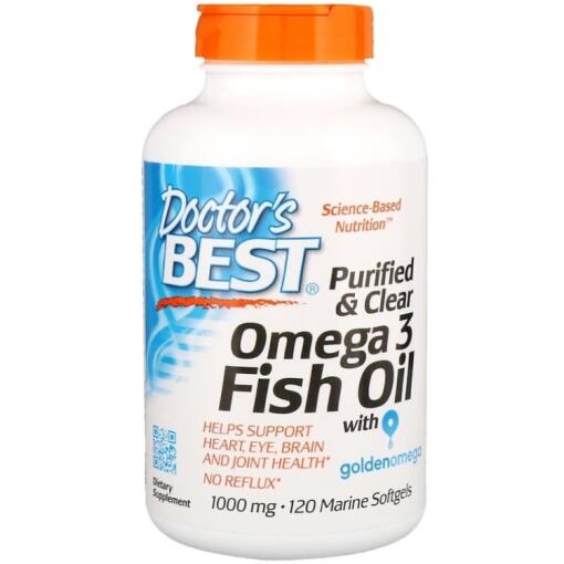 Renset og klar Omega 3 fiskeolie
