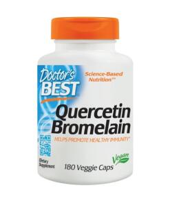 Quercetin Bromelain - 180 vcaps