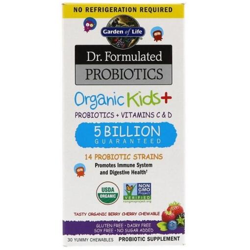 Dr. Formulated Probiotika Økologisk til Børn+