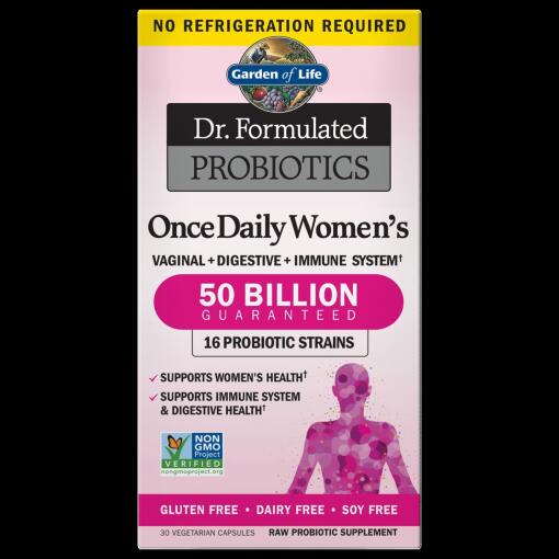 Dr. Formulated Probiotika Daglig til Kvinder - 30 kapsler