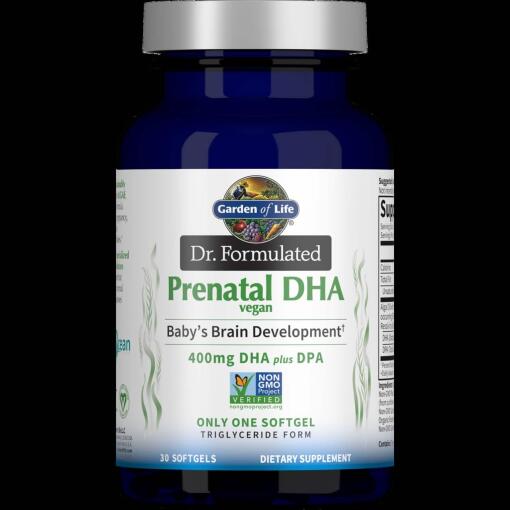 Dr. Formulated Vegansk Prænatal DHA - 30 softgels
