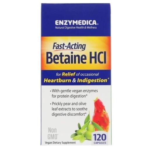 Betain HCl - 120 kapsler