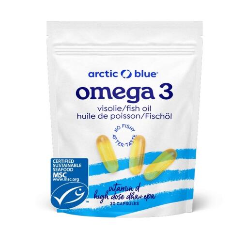 Højdosis fiskeolie med DHA + EPA og D-vitamin
