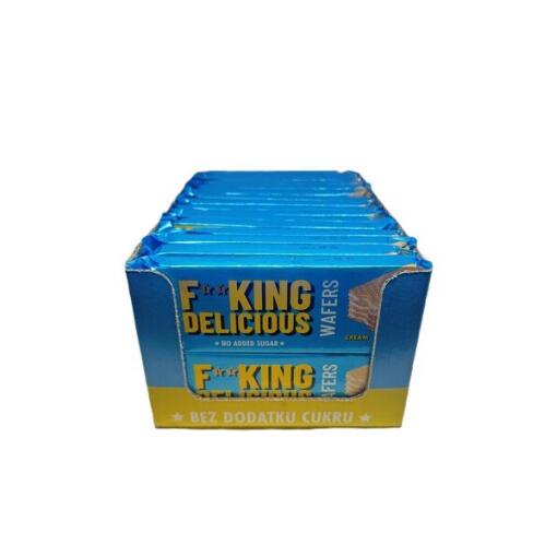 Fitking Lækre Vafler med Creme - 32 x 80 g
