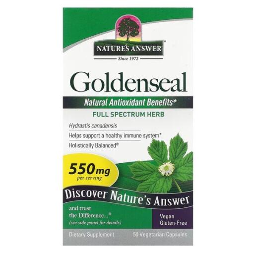 Hydrastisrod (Goldenseal)