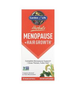 Herbals Menopause + Hårvækst - 30 veganske kapsler