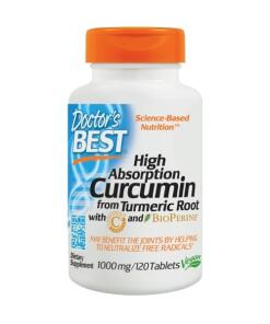 Høj absorption Curcumin fra gurkemeje rod med C3 Complex & BioPerine
