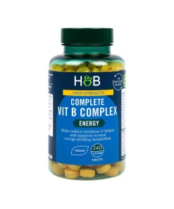 Højstyrke Komplet Vit B-Kompleks - 240 tabletter