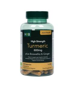 Højstyrke gurkemeje plus Boswellia & ingefær