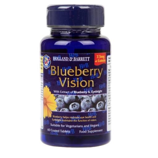 Blueberry Vision - 60 tabletter