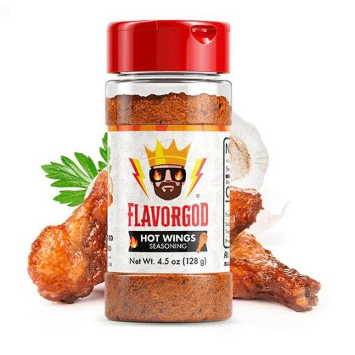 Hot Wings Krydderi - 128 gram