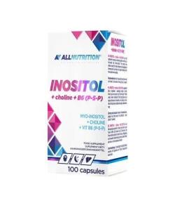 Inositol + Cholin + B6 (P-5-P) - 100 kapsler