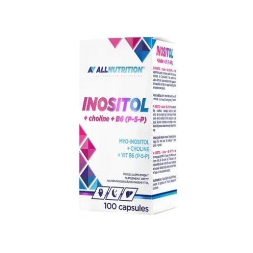 Inositol + Cholin + B6 (P-5-P) - 100 kapsler