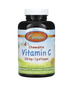 Børns tyggetabletter med C-vitamin